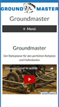 Mobile Screenshot of groundmaster.de